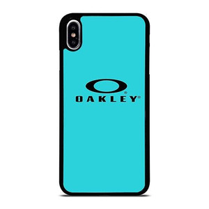 OAKLEY LOGO BLUE iPhone XS Max Case Cover OAKLEY LOGO BLUE iPhone XS Max Case Cover