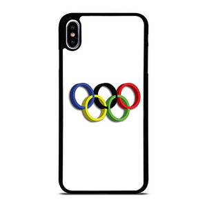 OLYMPIC RINGS LOGO iPhone XS Max Case Cover OLYMPIC RINGS LOGO iPhone XS Max Case Cover