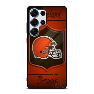 CLEVELAND BROWNS HELMET LOGO Samsung Galaxy S25 Ultra Case Cover CLEVELAND BROWNS HELMET LOGO Samsung Galaxy S25 Ultra Case Cover