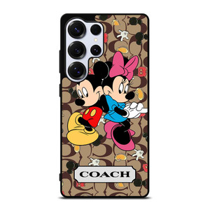 COACH MICKEY MINNIE MOUSE LOVE Samsung Galaxy S25 Ultra Case Cover COACH MICKEY MINNIE MOUSE LOVE Samsung Galaxy S25 Ultra Case Cover
