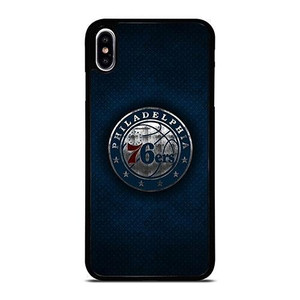PHILADELPHIA 76ERS METAL LOGO iPhone XS Max Case Cover PHILADELPHIA 76ERS METAL LOGO iPhone XS Max Case Cover