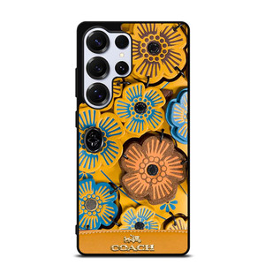 COACH NEW YORK ROSE TEA Samsung Galaxy S25 Ultra Case Cover