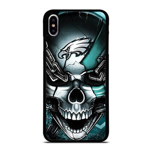 PHILADELPHIA EAGLES SKULL LOGO iPhone XS Max Case Cover PHILADELPHIA EAGLES SKULL LOGO iPhone XS Max Case Cover