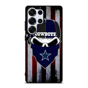 DALLAS COWBOYS SKULL USA FLAG Samsung Galaxy S25 Ultra Case Cover
