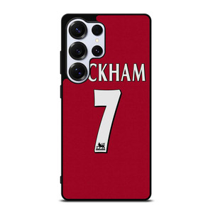 DAVID BECKHAM JERSEY MANCHESTER UNITED Samsung Galaxy S25 Ultra Case Cover