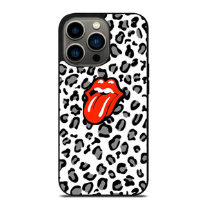 THE ROLLING STONES LEOPARD SKIN iPhone 13 Pro Case Cover