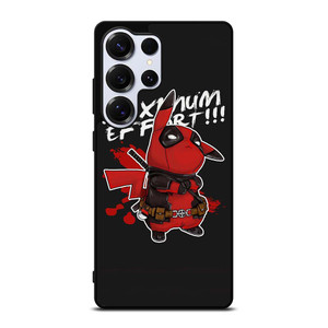 DEADPOOL POKEMON PIKACHU ART Samsung Galaxy S25 Ultra Case Cover