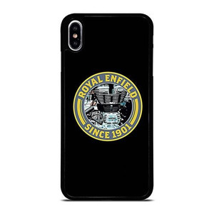 ROYAL ENFIELD ENGINE BADGE iPhone XS Max Case Cover ROYAL ENFIELD ENGINE BADGE iPhone XS Max Case Cover