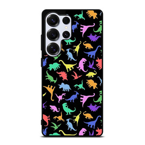 DINOSAUR COLORFUL PATTERN Samsung Galaxy S25 Ultra Case Cover