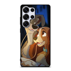 DISNEY CARTOON LADY AND THE TRAMP Samsung Galaxy S25 Ultra Case Cover