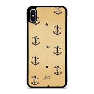 SAILOR JERRY ANCHOR PATTERN iPhone XS Max Case Cover SAILOR JERRY ANCHOR PATTERN iPhone XS Max Case Cover
