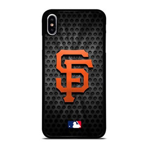 SAN FRANCISCO GIANTS METAL LOGO iPhone XS Max Case Cover SAN FRANCISCO GIANTS METAL LOGO iPhone XS Max Case Cover