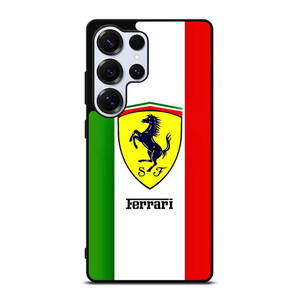 FERRARI ITALI FLAG LOGO Samsung Galaxy S25 Ultra Case Cover FERRARI ITALI FLAG LOGO Samsung Galaxy S25 Ultra Case Cover
