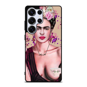 FRIDA KAHLO ART FACE Samsung Galaxy S25 Ultra Case Cover FRIDA KAHLO ART FACE Samsung Galaxy S25 Ultra Case Cover