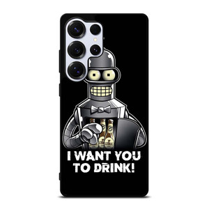 FUTURAMA BENDER QUOTE Samsung Galaxy S25 Ultra Case Cover