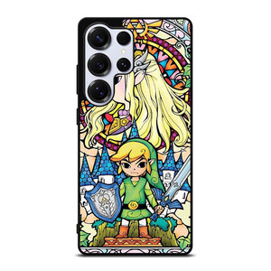 GAMES LEGEND OF ZELDA GLASS ART Samsung Galaxy S25 Ultra Case Cover