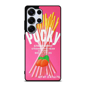 GLICO POCKY STRAWBERRY Samsung Galaxy S25 Ultra Case Cover GLICO POCKY STRAWBERRY Samsung Galaxy S25 Ultra Case Cover