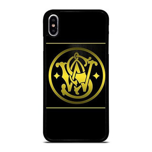 SMITH AND WESSON PISTOLS LOGO iPhone XS Max Case Cover SMITH AND WESSON PISTOLS LOGO iPhone XS Max Case Cover