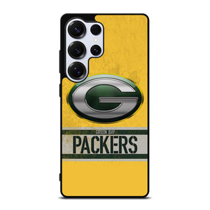GREEN BAY PACKERS LOGO FOOTBALL Samsung Galaxy S25 Ultra Case Cover