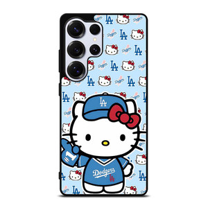 HELLO KITTY LA DODGERS LOS ANGELES BASEBALL Samsung Galaxy S25 Ultra Case Cover