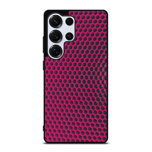 HEXAGONAL BLACK PURPLE PATTERN Samsung Galaxy S25 Ultra Case Cover