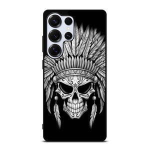 INDIAN FEATHER SKULL Samsung Galaxy S25 Ultra Case Cover