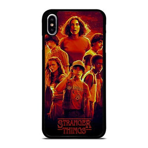STRANGER THINGS TV SERIES iPhone XS Max Case Cover STRANGER THINGS TV SERIES iPhone XS Max Case Cover