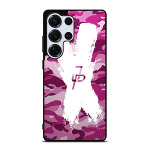 JAKE PAUL LOGO CROSS CAMO Samsung Galaxy S25 Ultra Case Cover