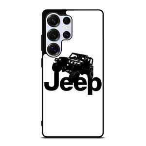 JEEP BLACK LOGO Samsung Galaxy S25 Ultra Case Cover