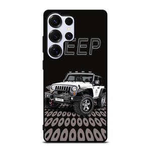 JEEP WHITE CAR Samsung Galaxy S25 Ultra Case Cover JEEP WHITE CAR Samsung Galaxy S25 Ultra Case Cover