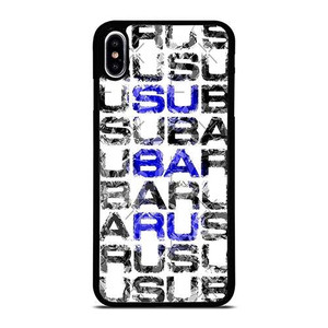 SUBARU CROSSWORD PUZZLE iPhone XS Max Case Cover