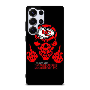 KANSAS CITY CHIEFS SKUL LOGO Samsung Galaxy S25 Ultra Case Cover