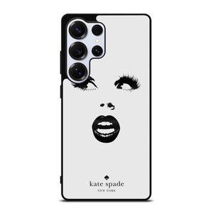 KATE SPADE BLACK WHITE FACE Samsung Galaxy S25 Ultra Case Cover KATE SPADE BLACK WHITE FACE Samsung Galaxy S25 Ultra Case Cover