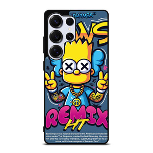KAWS X BART SIMPSONS Samsung Galaxy S25 Ultra Case Cover KAWS X BART SIMPSONS Samsung Galaxy S25 Ultra Case Cover