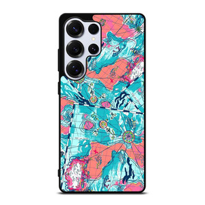 LILLY PULITZER MAP PATTERN Samsung Galaxy S25 Ultra Case Cover