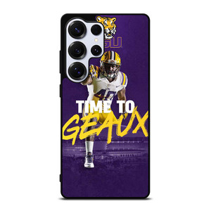 LSU TIGERS TIME TO GEAUX Samsung Galaxy S25 Ultra Case Cover