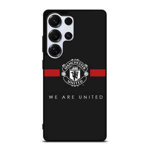MANCHESTER UNITED BLACK Samsung Galaxy S25 Ultra Case Cover MANCHESTER UNITED BLACK Samsung Galaxy S25 Ultra Case Cover