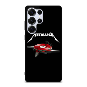 METALLICA BAND LOGO TURNTABLE Samsung Galaxy S25 Ultra Case Cover