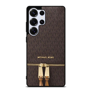 MICHAEL KORS MK LOGO BACKPACK BROWN BAG Samsung Galaxy S25 Ultra Case Cover