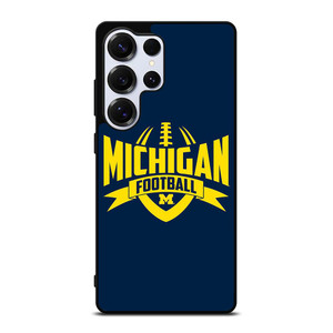 MICHIGAN WOLVERINES LOGO COLLEGE FOOTBALL TEAM Samsung Galaxy S25 Ultra Case Cover
