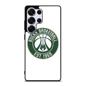 MILWAUKEE BUCKS LOGO BASKETBALL 1968 Samsung Galaxy S25 Ultra Case Cover