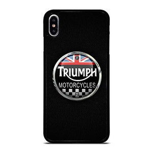 TRIUMPH BRITISH MOTORCYCLES 2 iPhone XS Max Case Cover