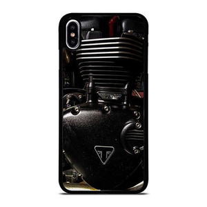 TRIUMPH MOTORCYCLE ENGINE iPhone XS Max Case Cover