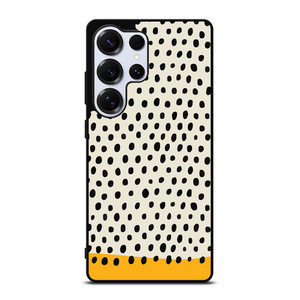 MUSTARD POLKADOTS PATTERN Samsung Galaxy S25 Ultra Case Cover