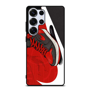 NIKE AIR JORDAN SHOES RED Samsung Galaxy S25 Ultra Case Cover NIKE AIR JORDAN SHOES RED Samsung Galaxy S25 Ultra Case Cover
