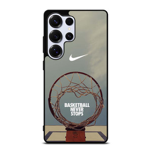 NIKE BASKETBALL NEVER STOPS RING Samsung Galaxy S25 Ultra Case Cover