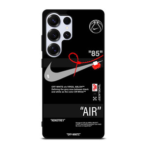 NIKE SHOES X OFF WHITE BLACK 85 Samsung Galaxy S25 Ultra Case Cover NIKE SHOES X OFF WHITE BLACK 85 Samsung Galaxy S25 Ultra Case Cover