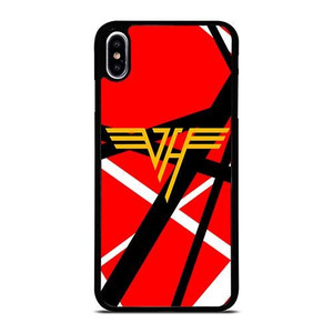 VAN HALLEN RED ABSTRACT LOGO iPhone XS Max Case Cover