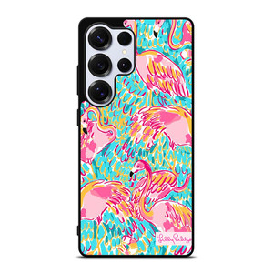 PATTERN LILLY PULITZER FLAMINGO Samsung Galaxy S25 Ultra Case Cover PATTERN LILLY PULITZER FLAMINGO Samsung Galaxy S25 Ultra Case Cover