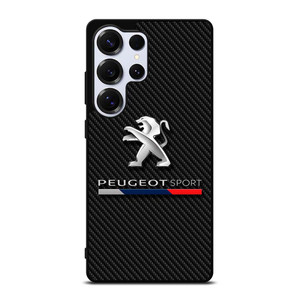 PEUGEOT SPORT CAR CARBON LOGO Samsung Galaxy S25 Ultra Case Cover